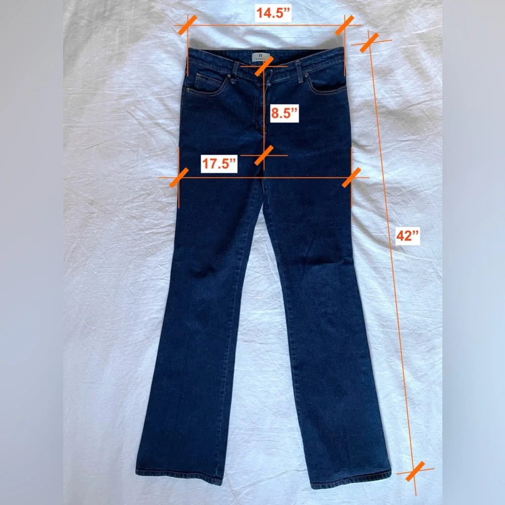 Aigner Vintage Designer Denim Bootcut Jeans - Picture 6 of 6